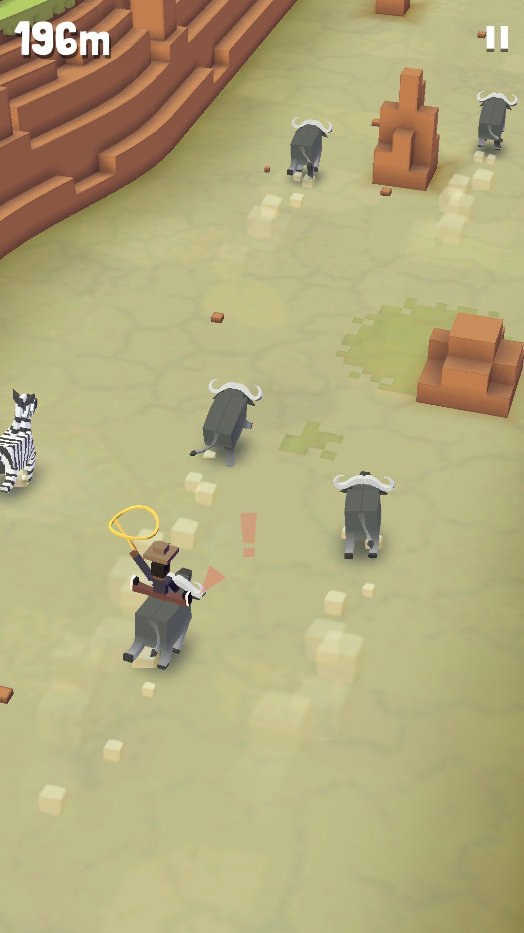 androidアプリ ロデオスタンピード(Rodeo Stampede: Sky Zoo Safari)攻略スクリーンショット3