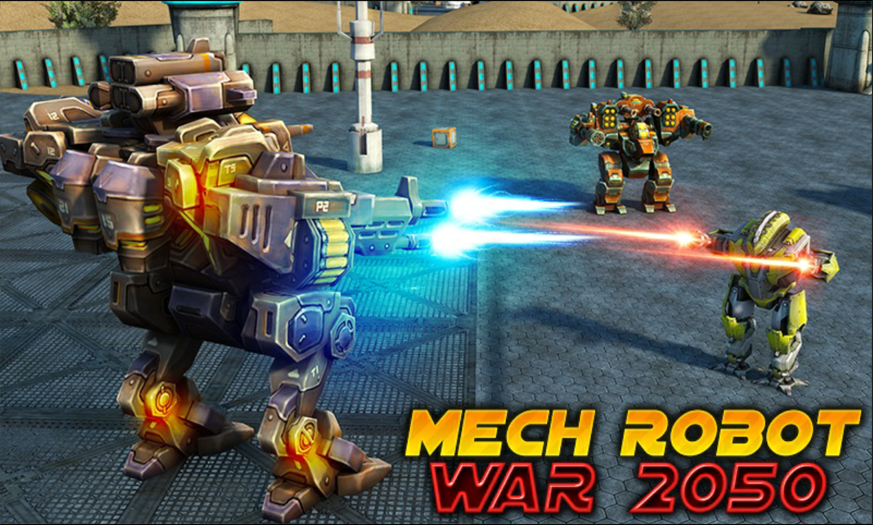 androidアプリ Mech Robot War 2050攻略スクリーンショット1