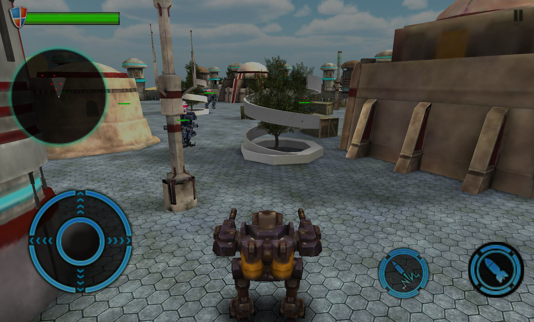 androidアプリ Mech Robot War 2050攻略スクリーンショット2