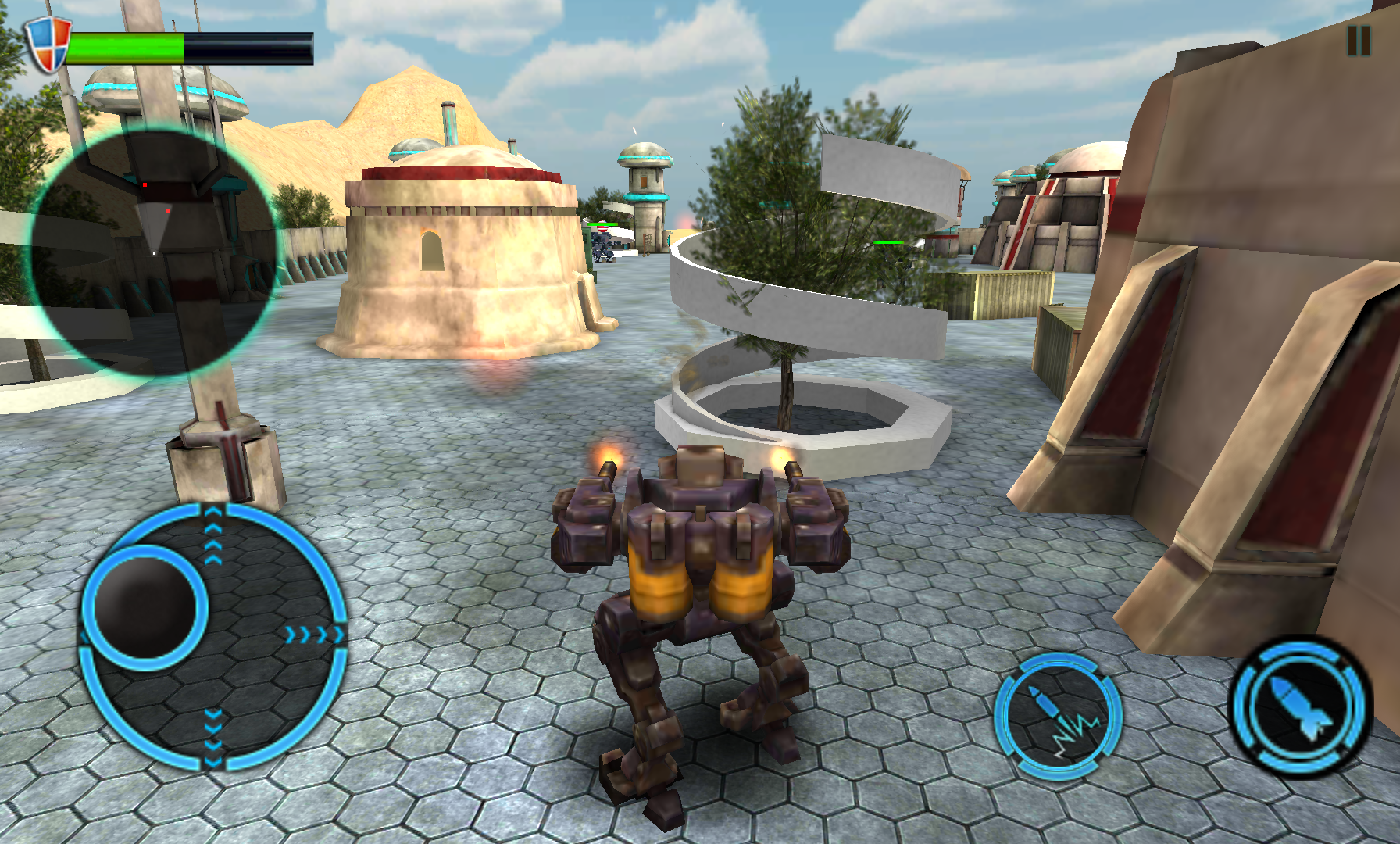 androidアプリ Mech Robot War 2050攻略スクリーンショット3