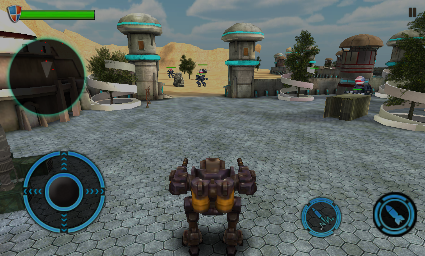 androidアプリ Mech Robot War 2050攻略スクリーンショット4