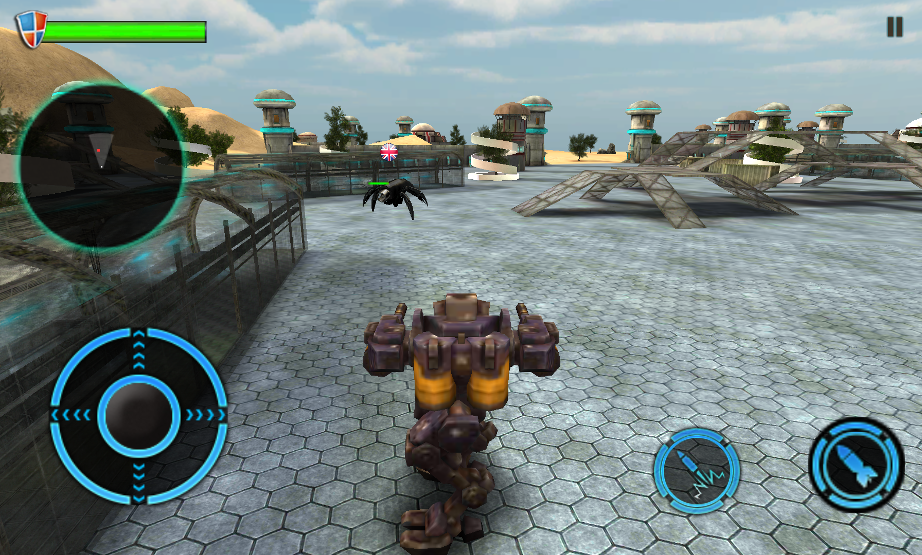 androidアプリ Mech Robot War 2050攻略スクリーンショット5