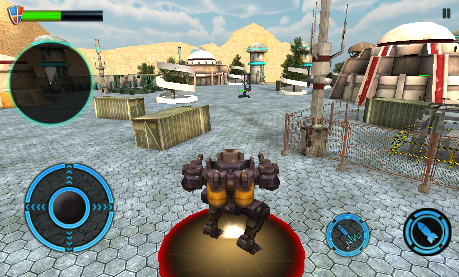 androidアプリ Mech Robot War 2050攻略スクリーンショット6