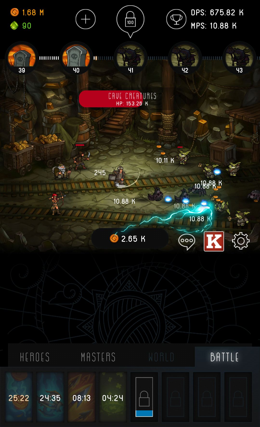 Tap Adventure: Time Travel androidアプリスクリーンショット1