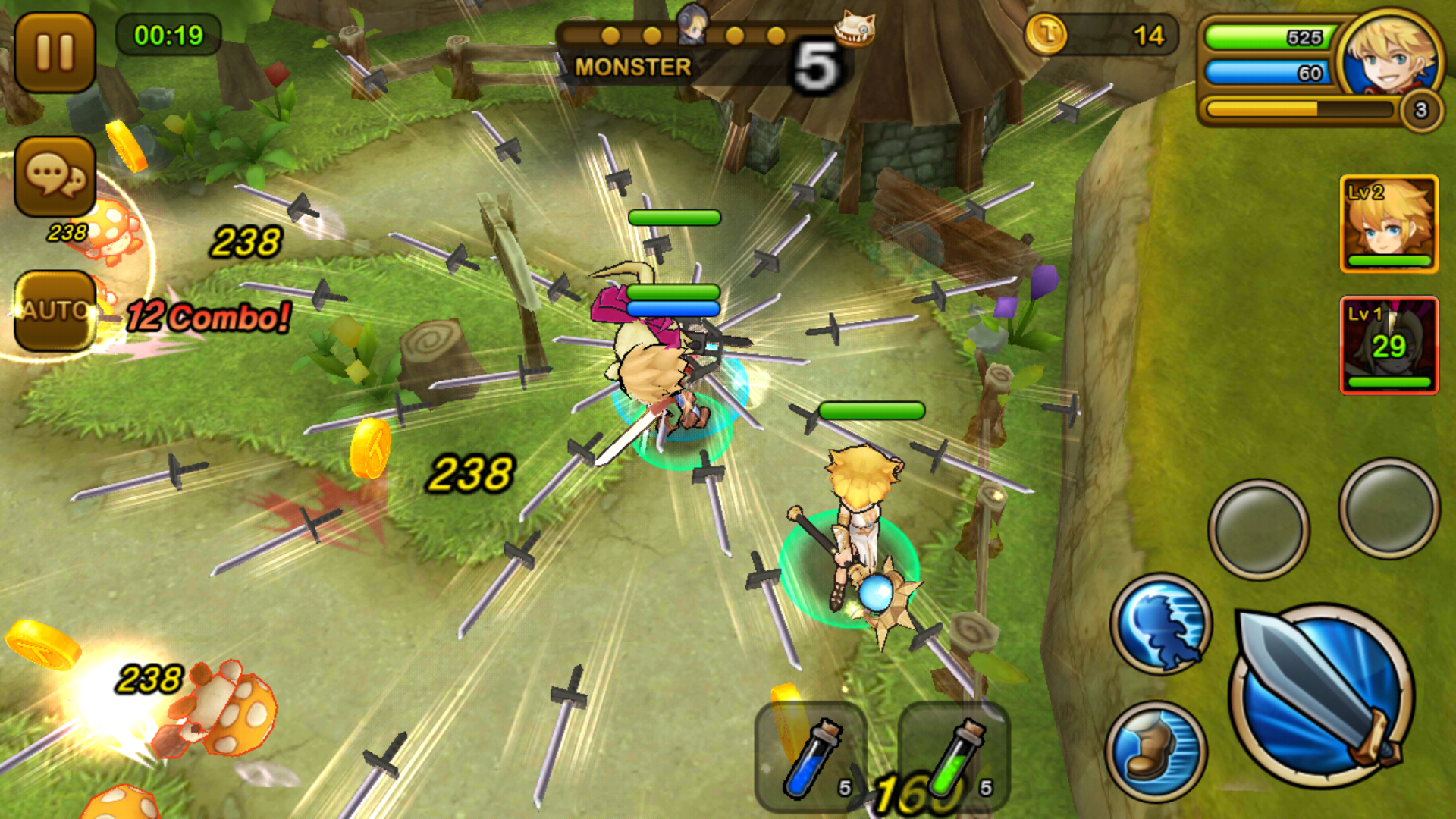 androidアプリ ガーディアンハンター(Guardian Hunter)攻略スクリーンショット5