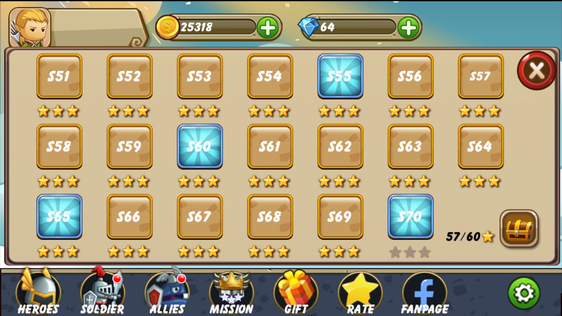 androidアプリ Legion of Warrior攻略スクリーンショット1