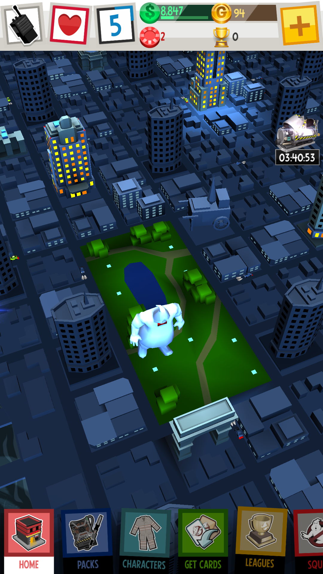 androidアプリ Ghostbusters : Slime City(ゴーストバスターズ)攻略スクリーンショット7