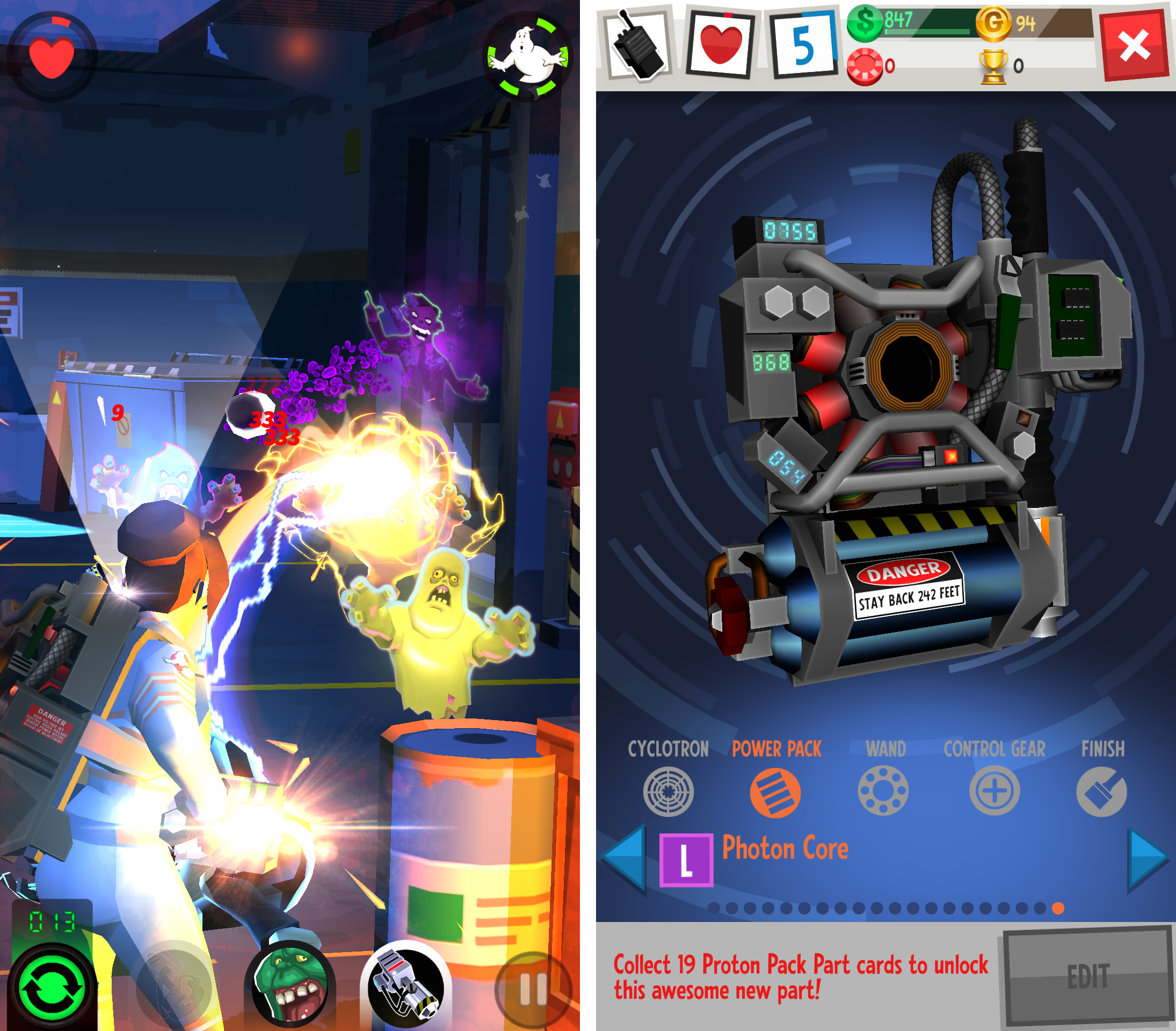 Ghostbusters : Slime City（ゴーストバスターズ） androidアプリスクリーンショット3