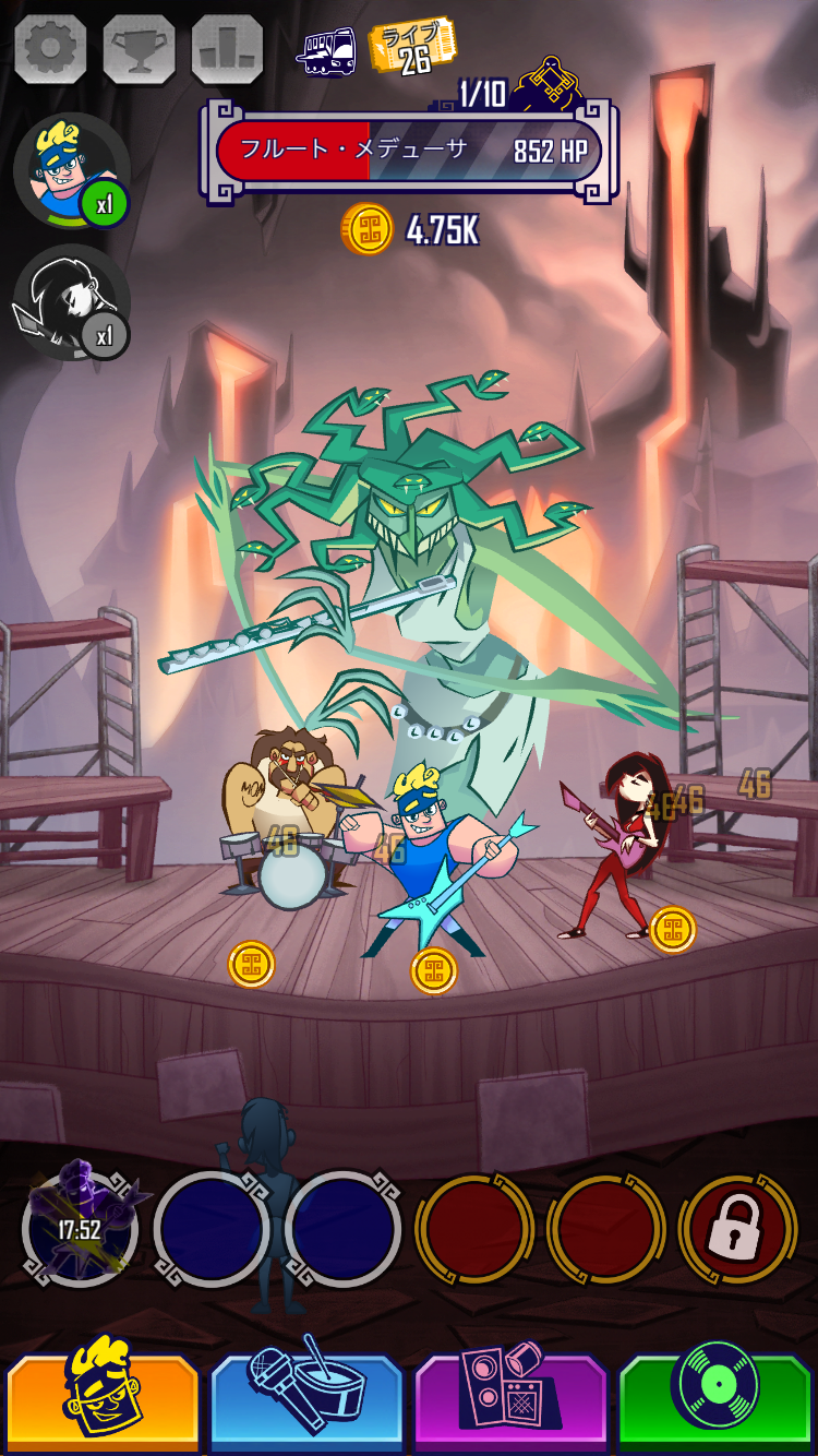 androidアプリ Rock Gods Tap Tour攻略スクリーンショット4
