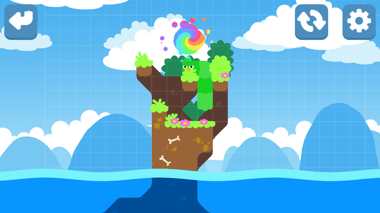 Snakebird androidアプリスクリーンショット1