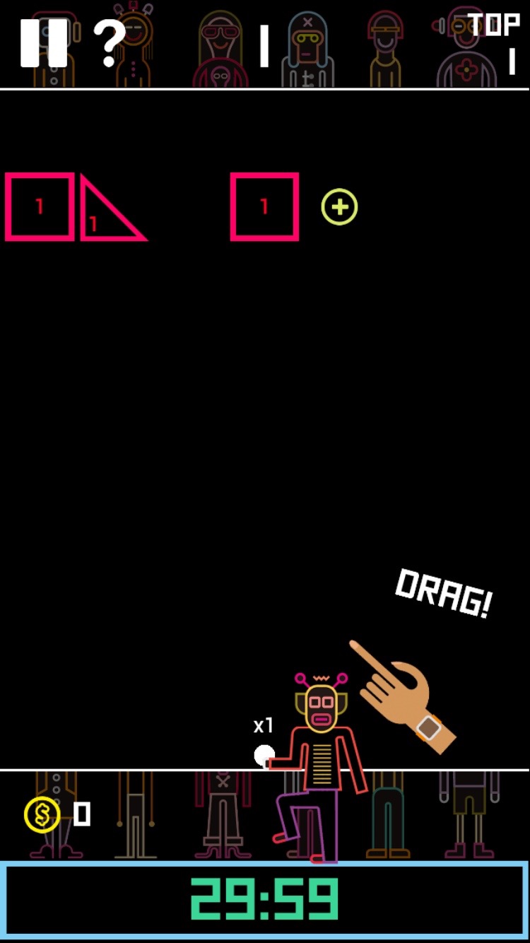 androidアプリ BBTAN攻略スクリーンショット1