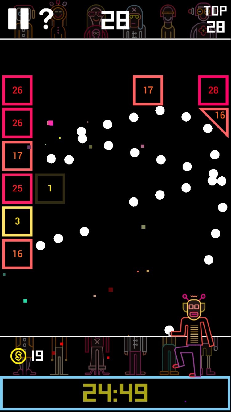 androidアプリ BBTAN攻略スクリーンショット6