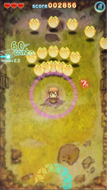 ボイソロジー ～声とガラスの全方位シューティング～ androidアプリスクリーンショット3