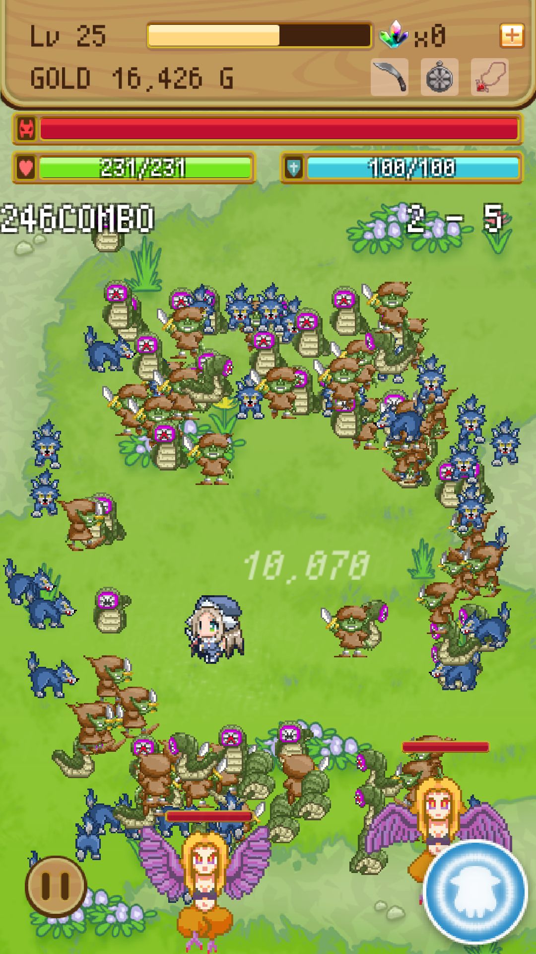 リリーさんバトる！ androidアプリスクリーンショット1