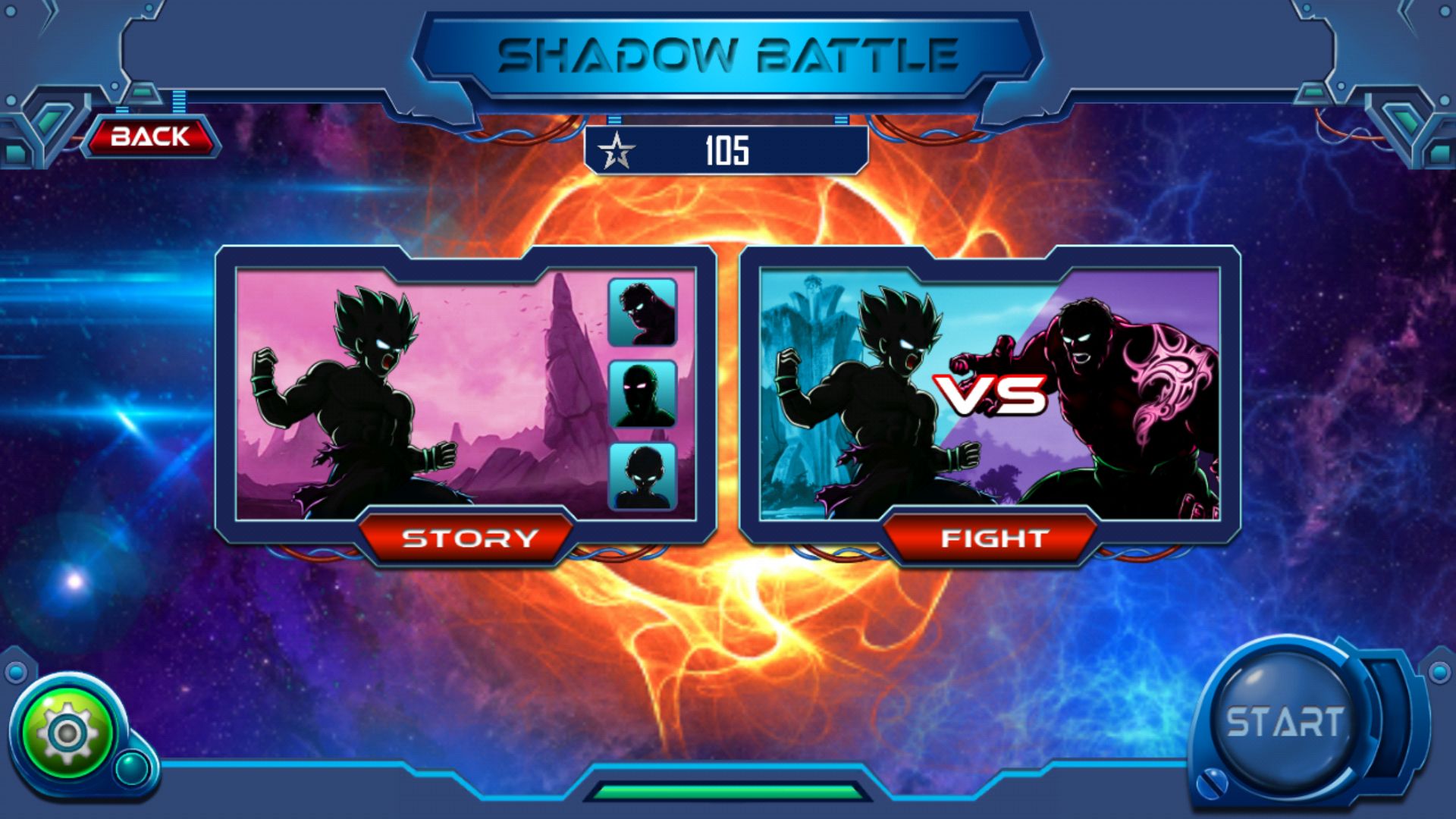 androidアプリ シャドウバトル(Shadow Battle)攻略スクリーンショット2