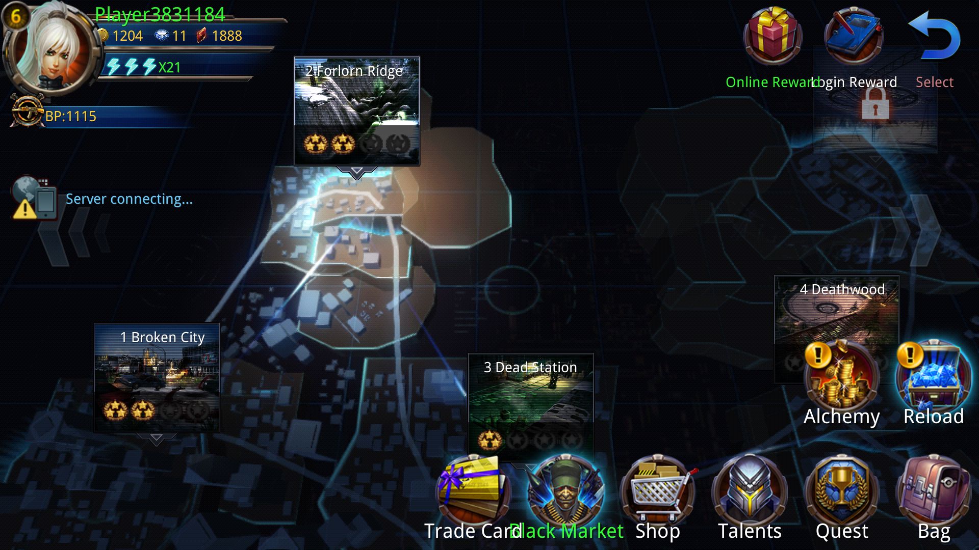 androidアプリ Broken Dawn II攻略スクリーンショット1