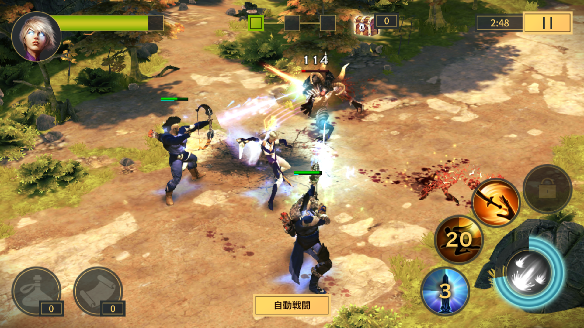 androidアプリ Sacred Legends(セイクリッド レジェンド)攻略スクリーンショット4