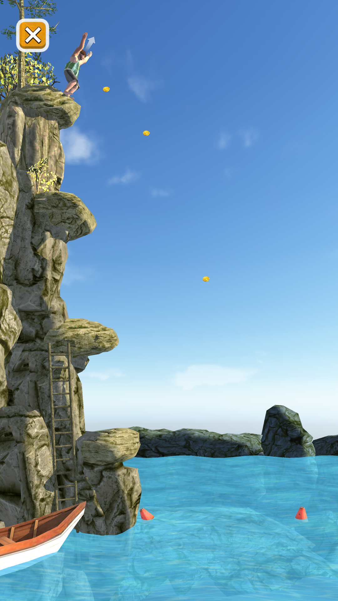 androidアプリ Flip Diving攻略スクリーンショット2