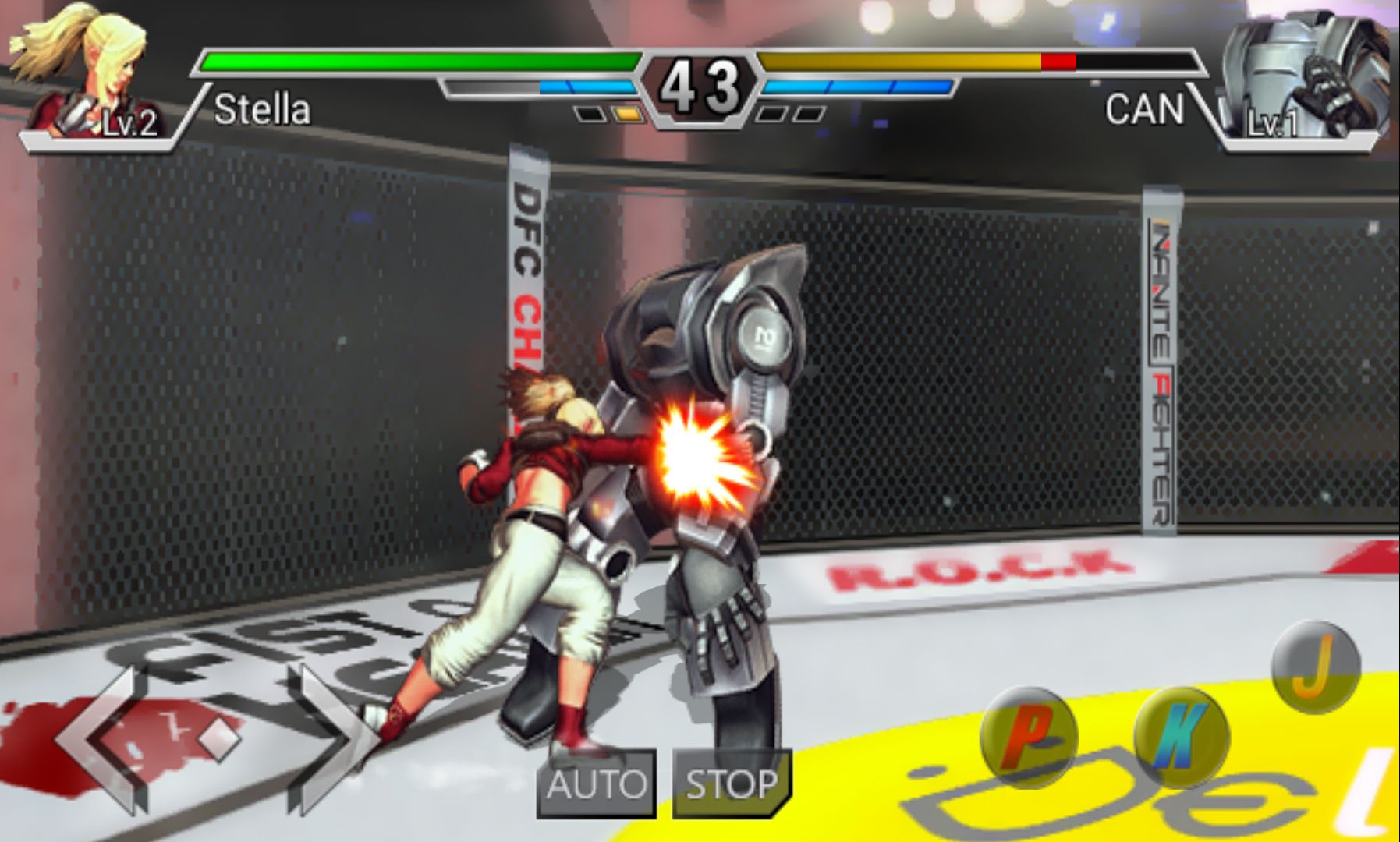 androidアプリ インフィニティファイター(Infinite Fighter)攻略スクリーンショット3