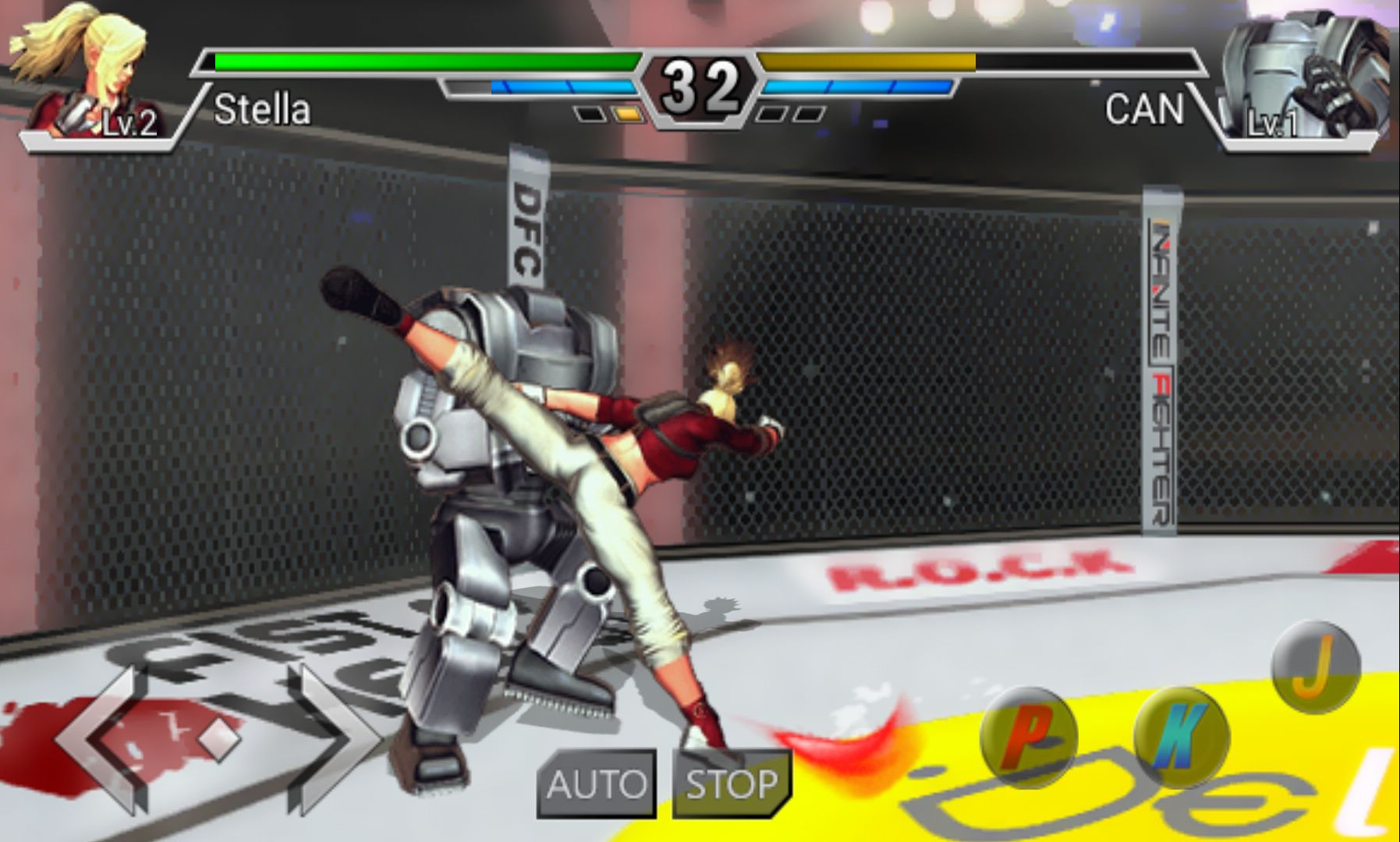 androidアプリ インフィニティファイター(Infinite Fighter)攻略スクリーンショット4