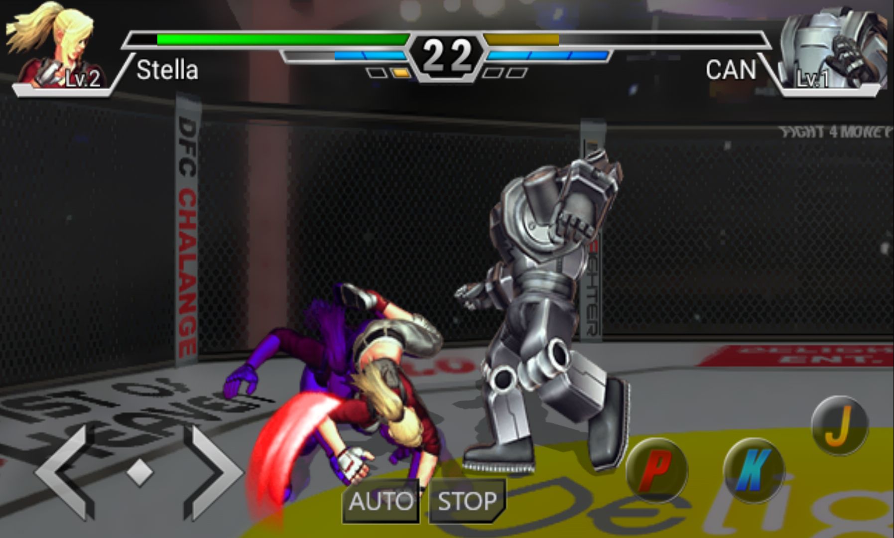 androidアプリ インフィニティファイター(Infinite Fighter)攻略スクリーンショット5