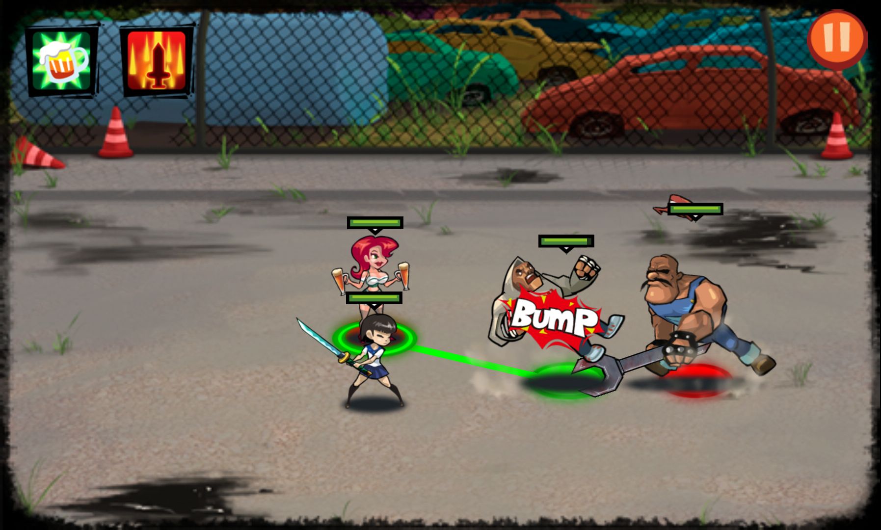 androidアプリ Brutal Street攻略スクリーンショット2