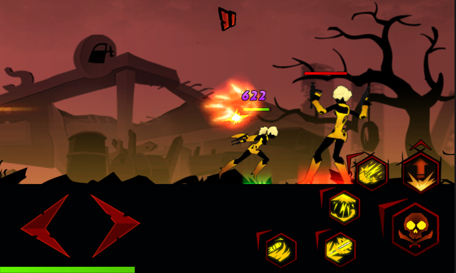 androidアプリ League of Stickman Zombie Free攻略スクリーンショット8