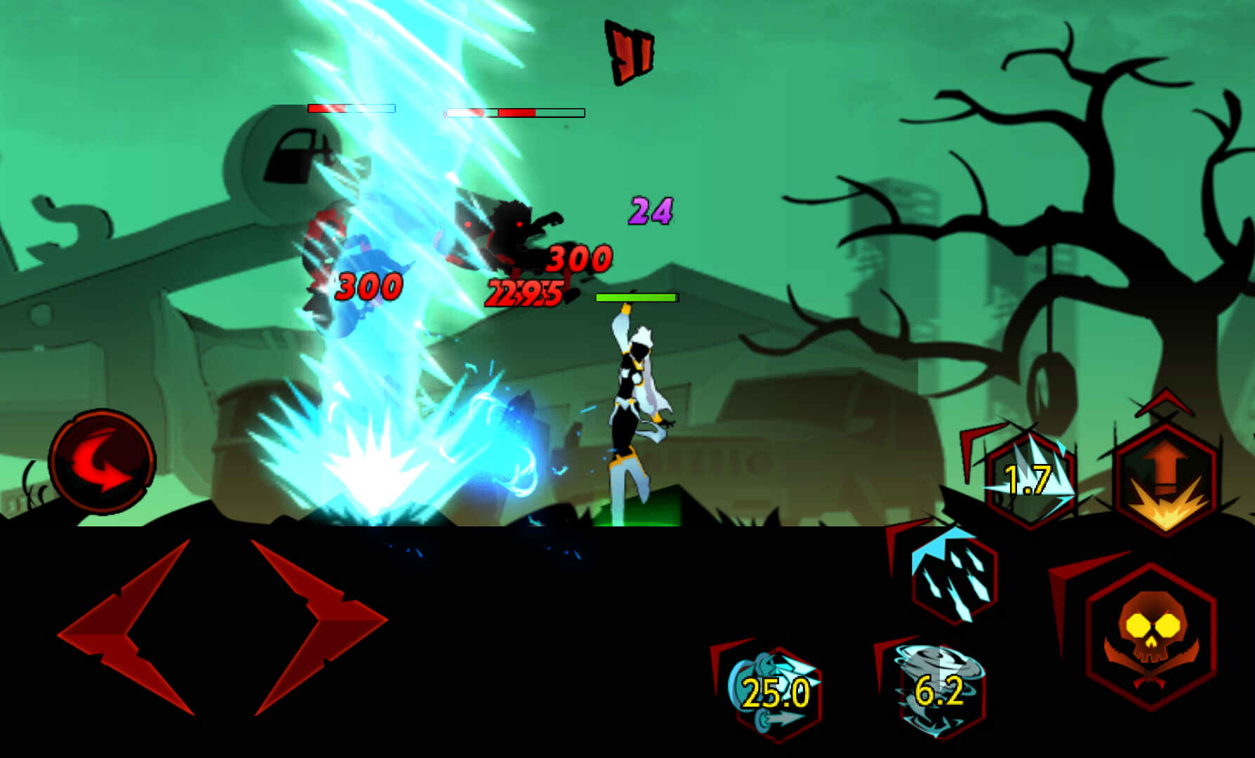 League of Stickman Zombie Free androidアプリスクリーンショット2