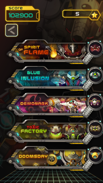 androidアプリ スペースシューター: Galaxy attack攻略スクリーンショット2