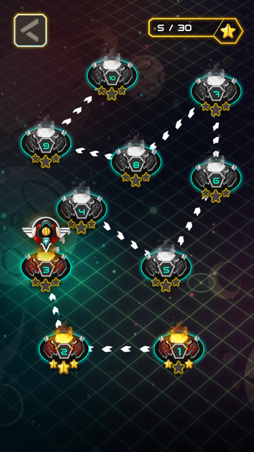 androidアプリ スペースシューター: Galaxy attack攻略スクリーンショット3