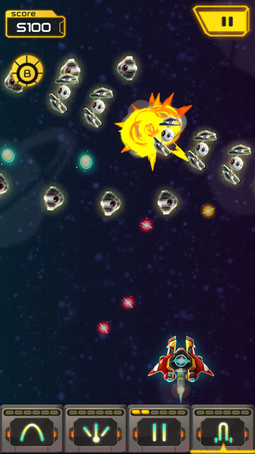 androidアプリ スペースシューター: Galaxy attack攻略スクリーンショット8