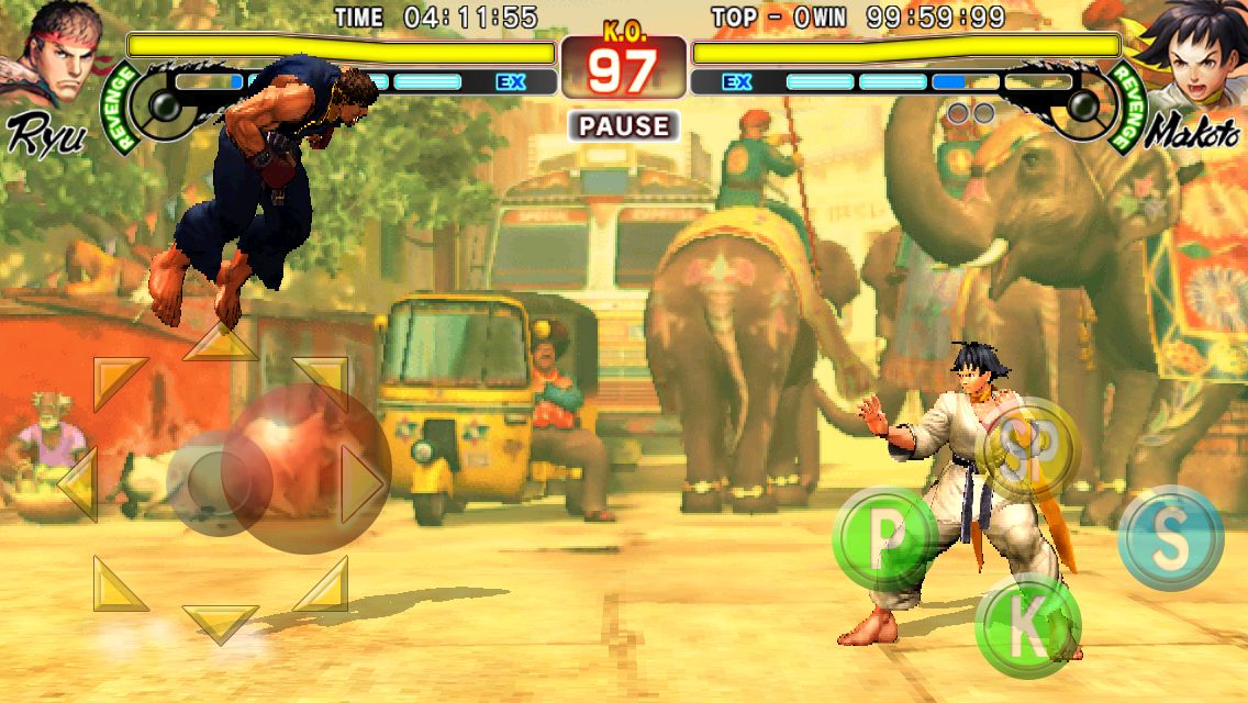 androidアプリ ストリートファイターIV チャンピオンエディション攻略スクリーンショット3