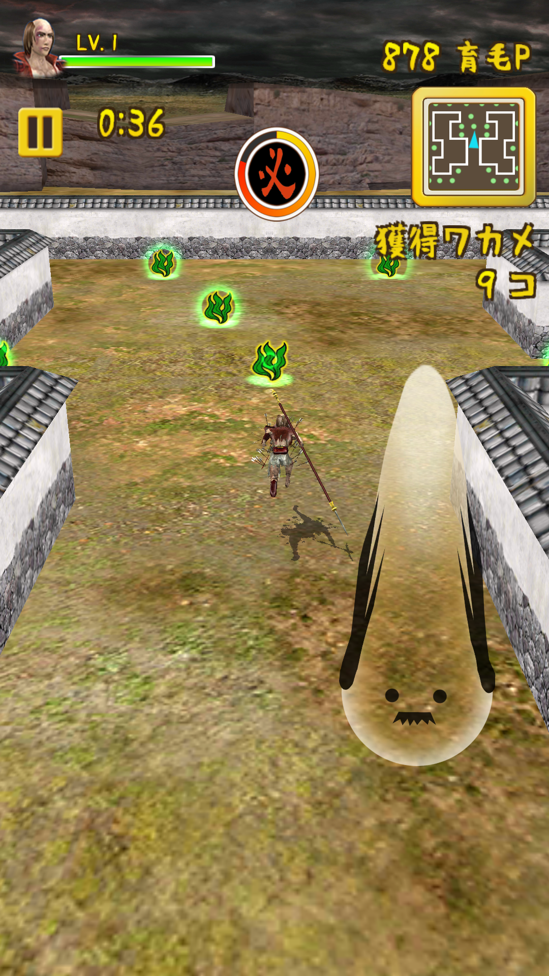 androidアプリ スタイリッシュ落武者~真田幸村~攻略スクリーンショット2
