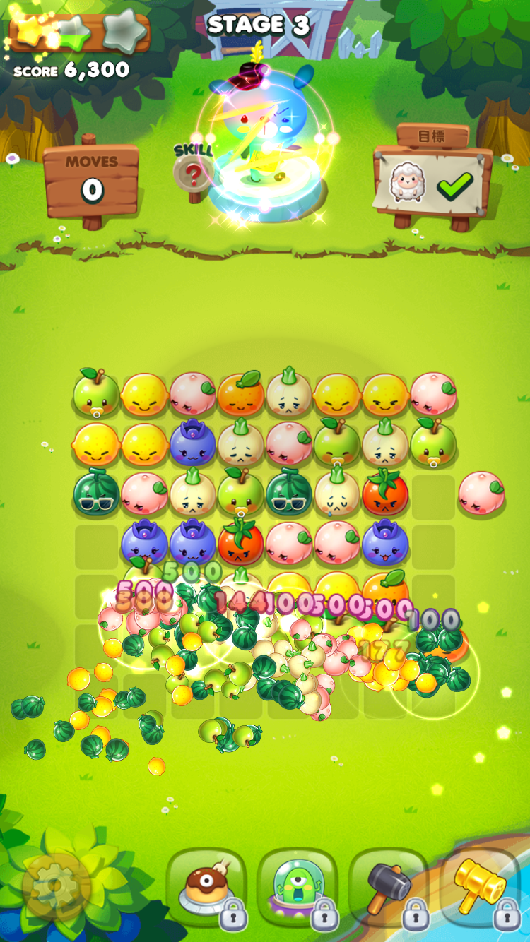 LINE タッチモンチー androidアプリスクリーンショット1