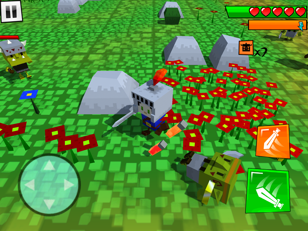 androidアプリ Box Warrior（ボックスの戦士）攻略スクリーンショット2