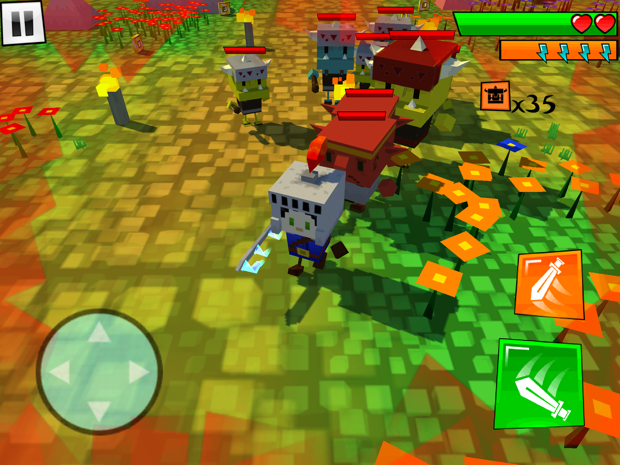 Box Warrior（ボックスの戦士） androidアプリスクリーンショット2