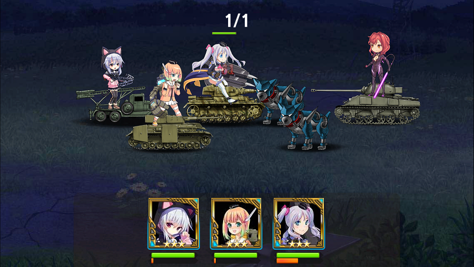 androidアプリ 機動戦車チハたん攻略スクリーンショット2