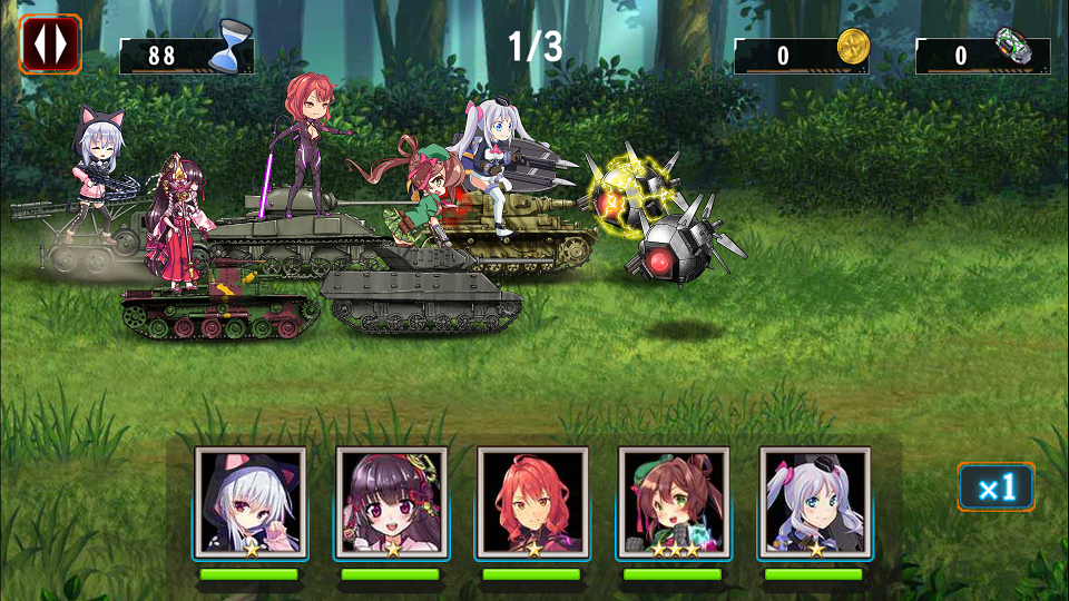 androidアプリ 機動戦車チハたん攻略スクリーンショット6