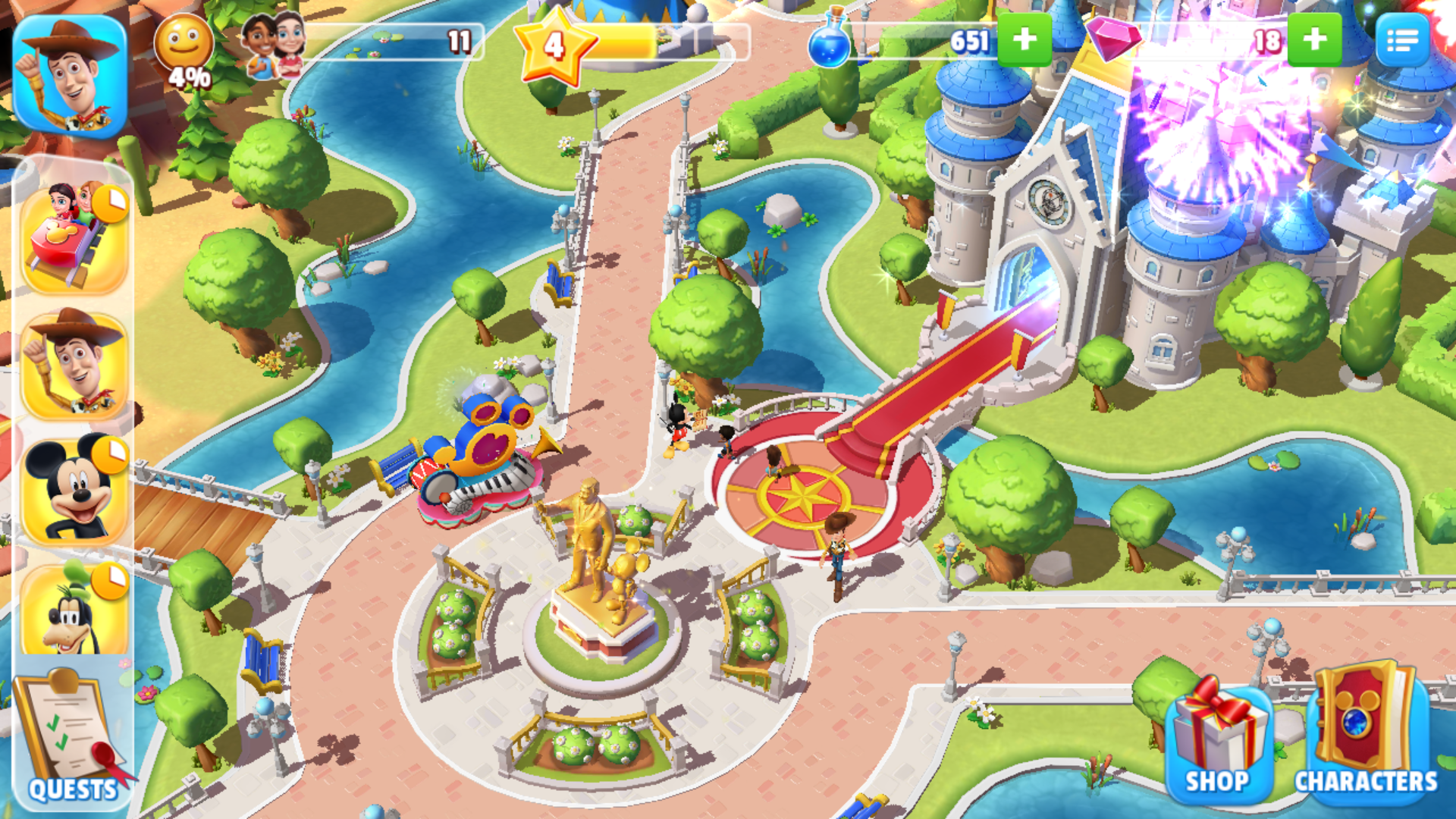 androidアプリ ディズニー マジックキングダムズ(Disney Magic Kingdoms)攻略スクリーンショット8
