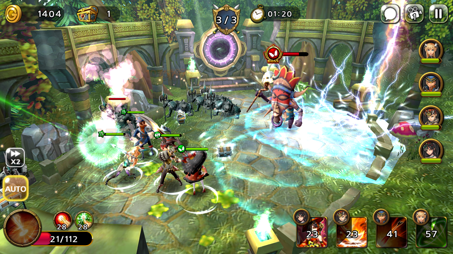 Guardian Soul : Legion（ガーディアンソウル） androidアプリスクリーンショット2
