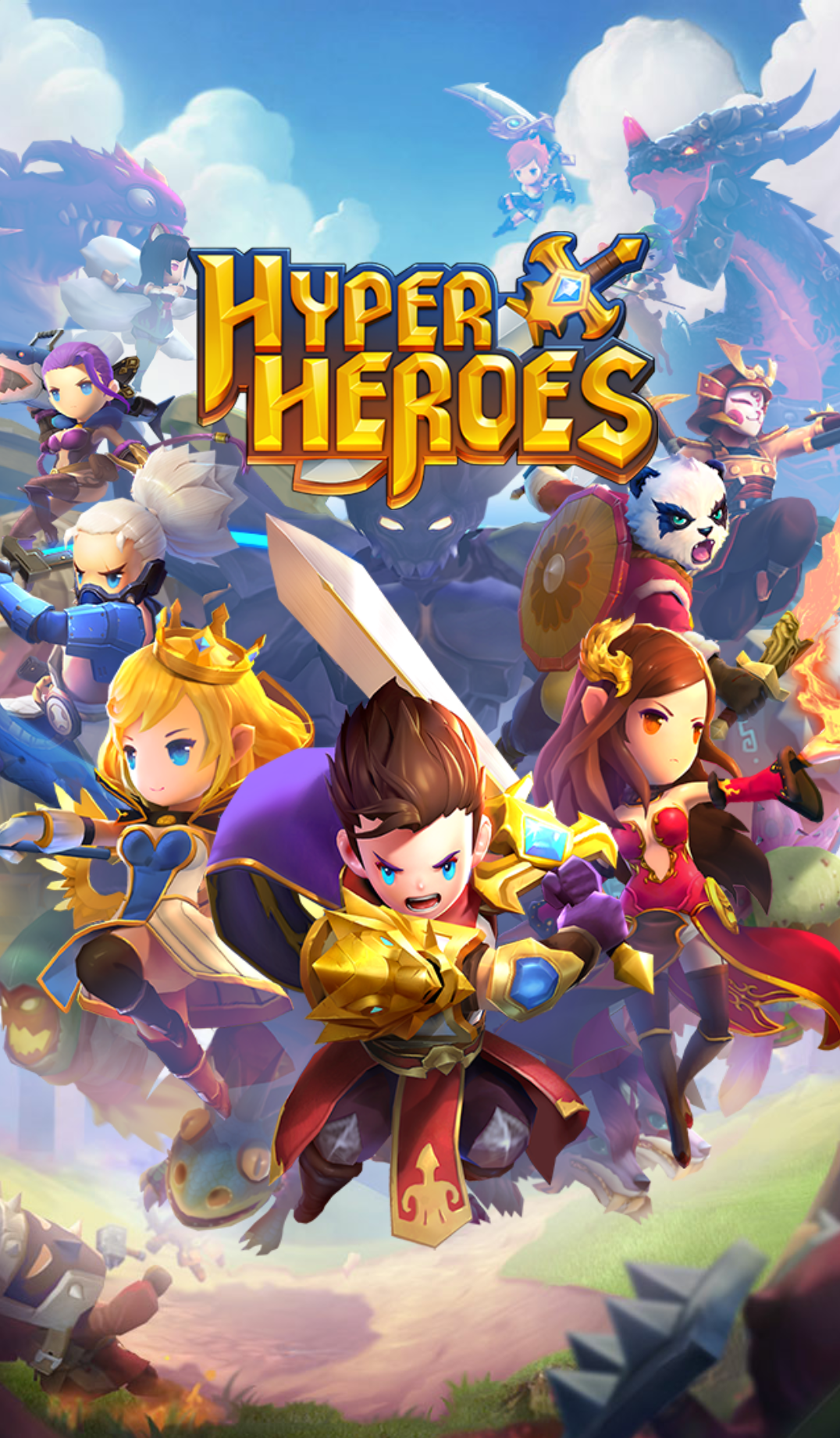 androidアプリ Hyper Heroes(ハイパーヒーローズ)攻略スクリーンショット1