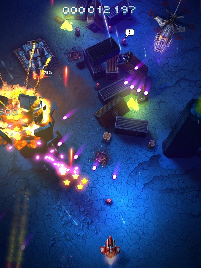 androidアプリ Sky Force Reloaded（スカイフォース リローデッド）攻略スクリーンショット5