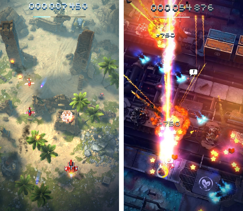 Sky Force Reloaded（スカイフォース リローデッド） androidアプリスクリーンショット1