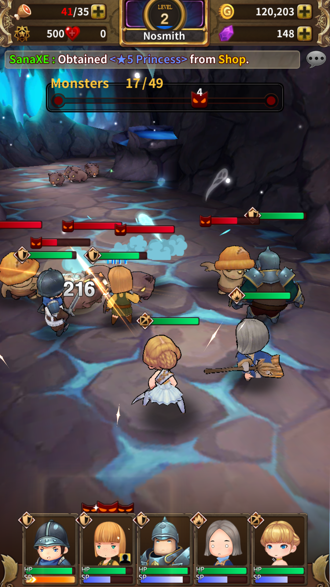 androidアプリ Legendary Tavern（伝説の酒場）攻略スクリーンショット3