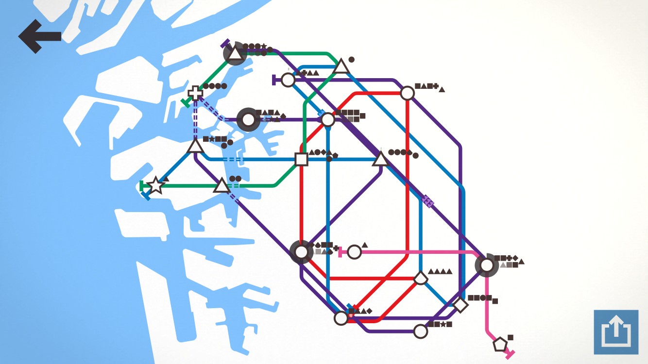 Mini Metro androidアプリスクリーンショット1