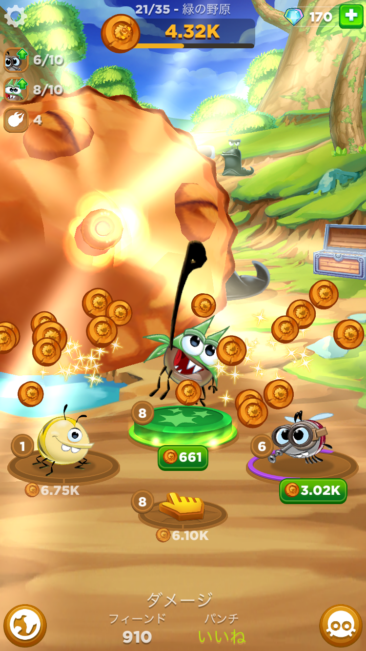 ベストフィーンズ フォーエバー (Best Fiends Forever) androidアプリスクリーンショット3