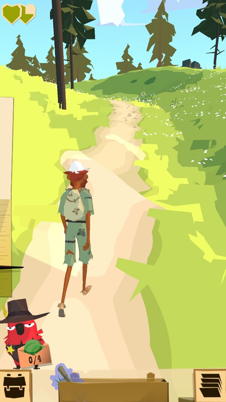 androidアプリ ザ トレイル(The Trail)攻略スクリーンショット1