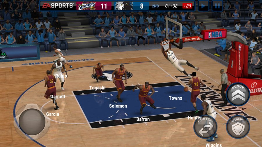 NBA LIVE Mobile：バスケットボール androidアプリスクリーンショット2
