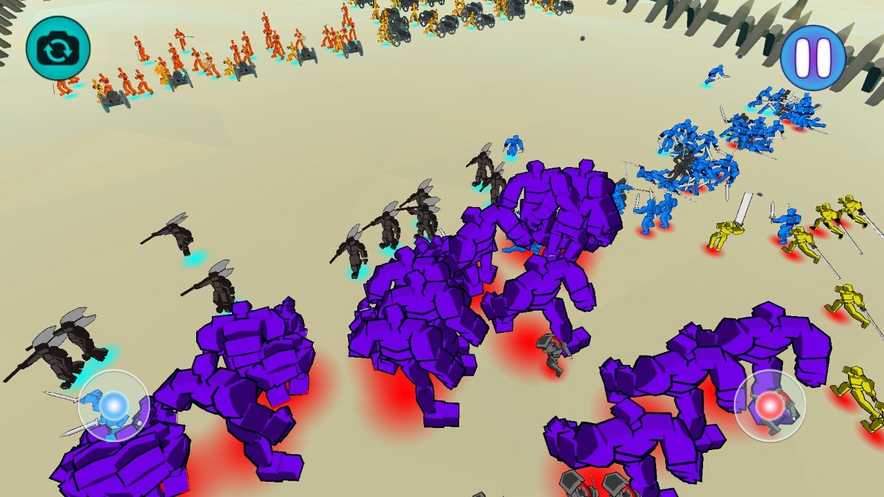 エピックバトルシミュレーター（Epic Battle Simulator） androidアプリスクリーンショット1