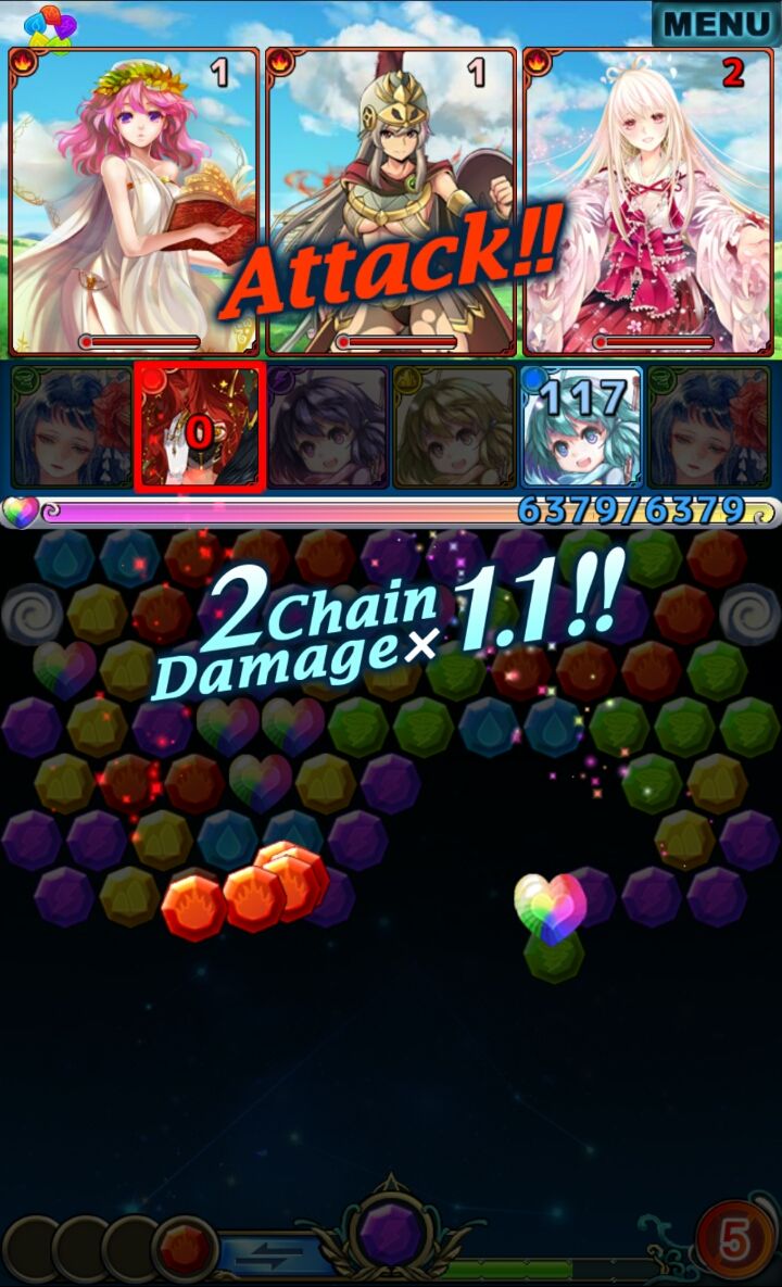androidアプリ 古の女神と宝石の射手攻略スクリーンショット3